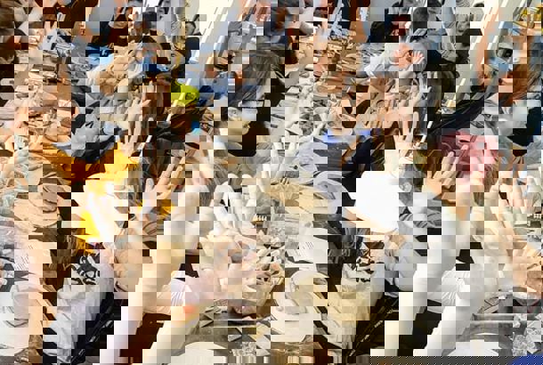 Kreativt arbejde med konfirmand ordet 